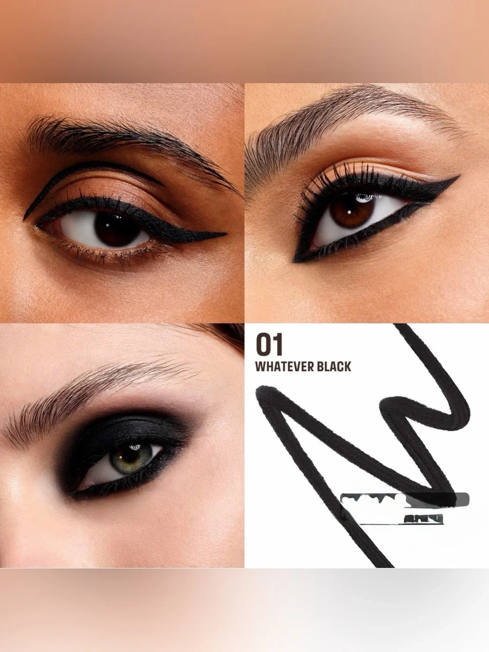 NWT. Makeup Forever Aqua Resist Waterproof Eyeliner Color Pencil. Whatever Black